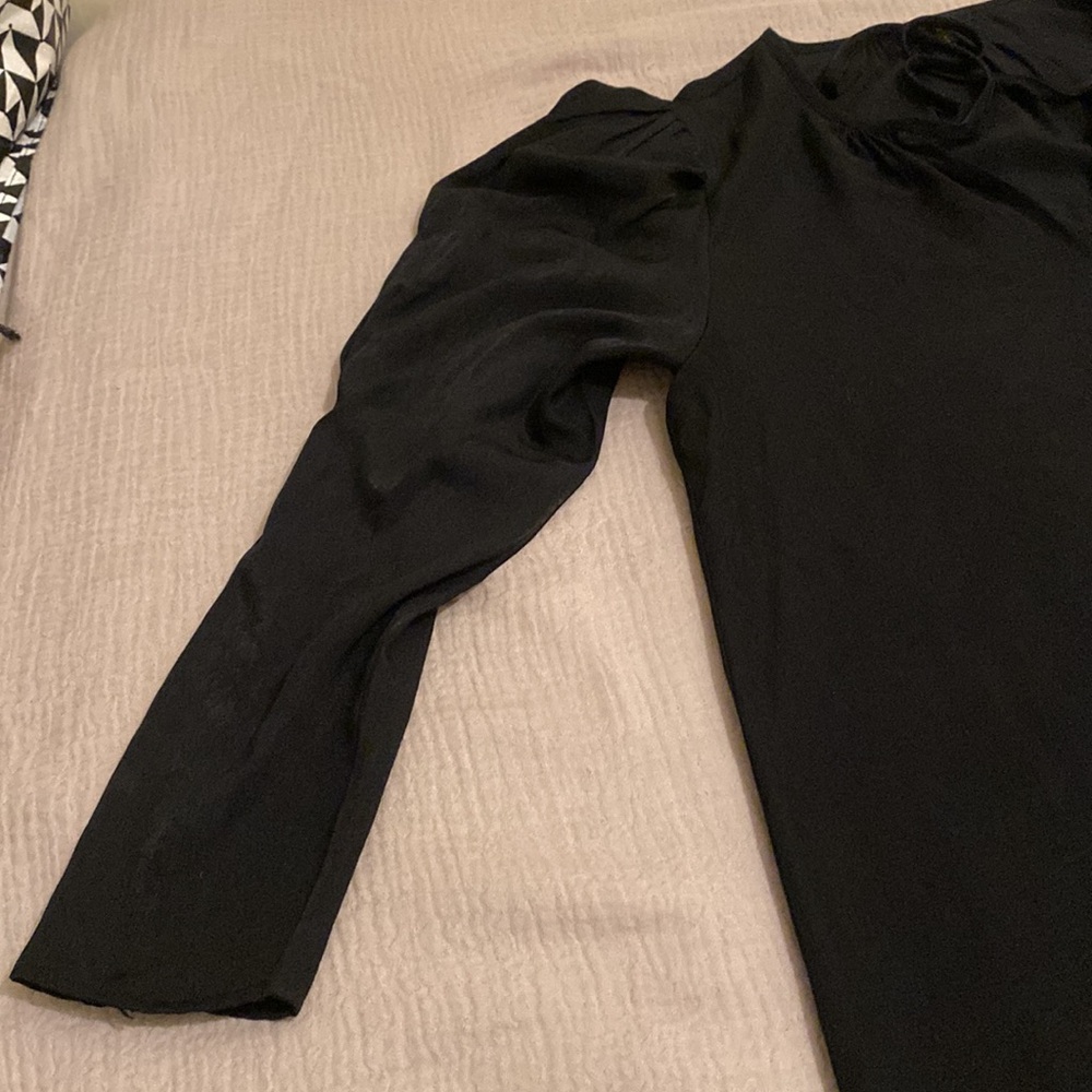 BOBI BLACK LOS ANGELES Elegant Black Women's Top. Size M - Picture 5 of 6